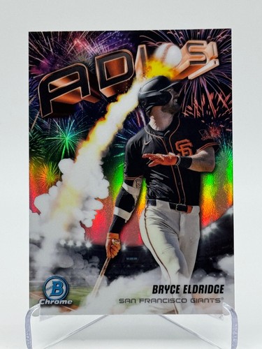2025 Bowman Chrome Adios #AD-10 BRYCE ELDRIDGE - Picture 1 of 2