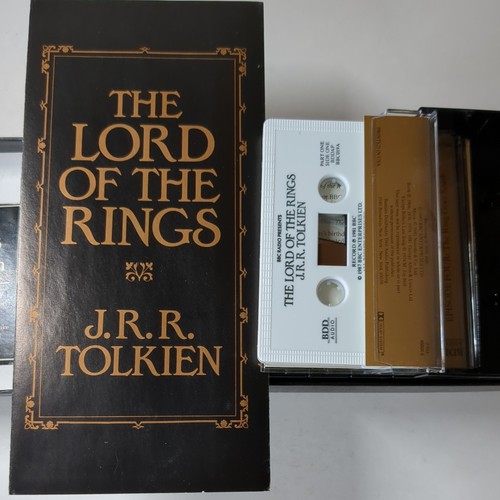 The Lord Of The Rings JRR Tolkien BBC CASSETTE Audiobook 1987 - Picture 4 of 4