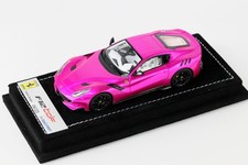 Looksmart LS450SC 1/43 Ferrari F12 TdF 2015 Pink Flash Ltd 25pcs Resin V12