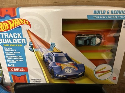 Brandneu Hot Wheels Track Builder Unlimited Fold Up Track Pack 