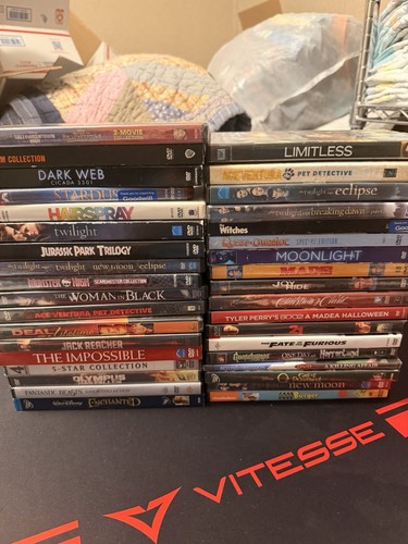 Lot of 36 Used DVDs Mixed Genres