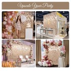 8.5x10 FT Shimmer Wall Backdrop with Stand 72 Pcs Panels Decor for Wedding Party — photo 3