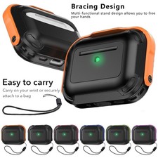 For AirPods Pro 3rd Gen Case Shockproof Protective Full-Body Cover with Lanyard