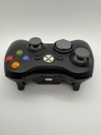 Microsoft Xbox 360 Wireless Controller Black / Gray Genuine OEM Tested Working