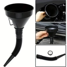 1-Pc Multifunctional Flexible Automotive Fuel Funnel - Spill-Proof Refueling