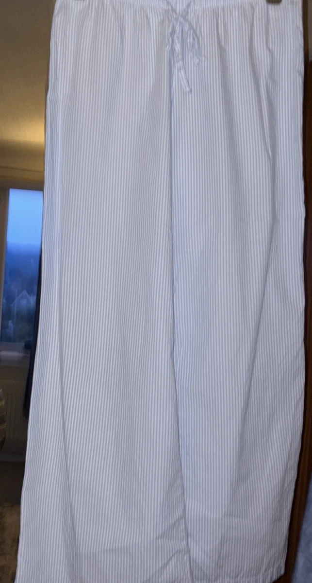 Pantalones a rayas de algodón H and M talla Xs