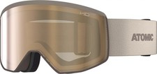 Atomic Four Pro M HD Photo Snow Goggles, Sand Frame, Amber/Gold Lens