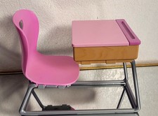 Our Generation Pink Awesome Academy Classroom School Desk fits 18" Dolls more