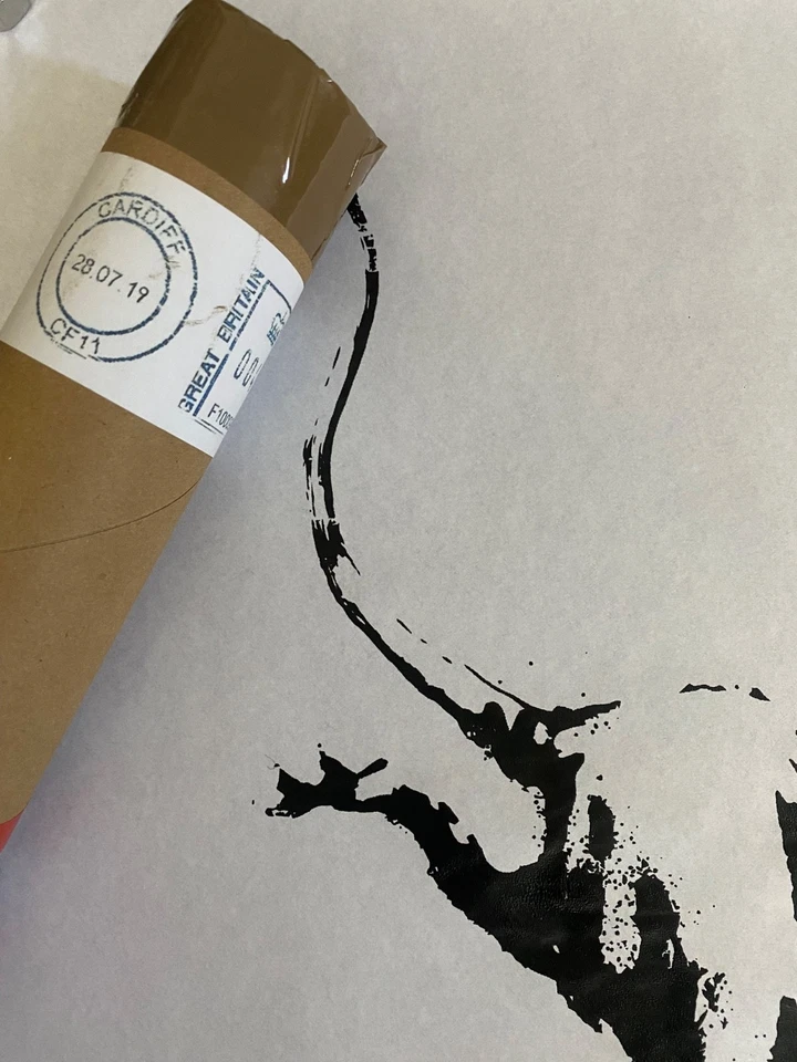 Raro Banksy - CROYDON Produto Interno Bruto RAT (RAÇA DE RATOS) - Imagem 4 de 4