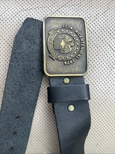 VINTAGE 1976 BICENTENNIAL SPIRIT OF AMERICA SPIRIT OF 76 BUCKLE/BELT size -L