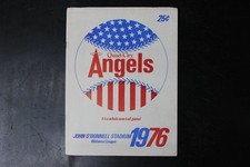 Quad-City Angels Magazine 1976 Baseball John O'Donnell Stadium Midwest League