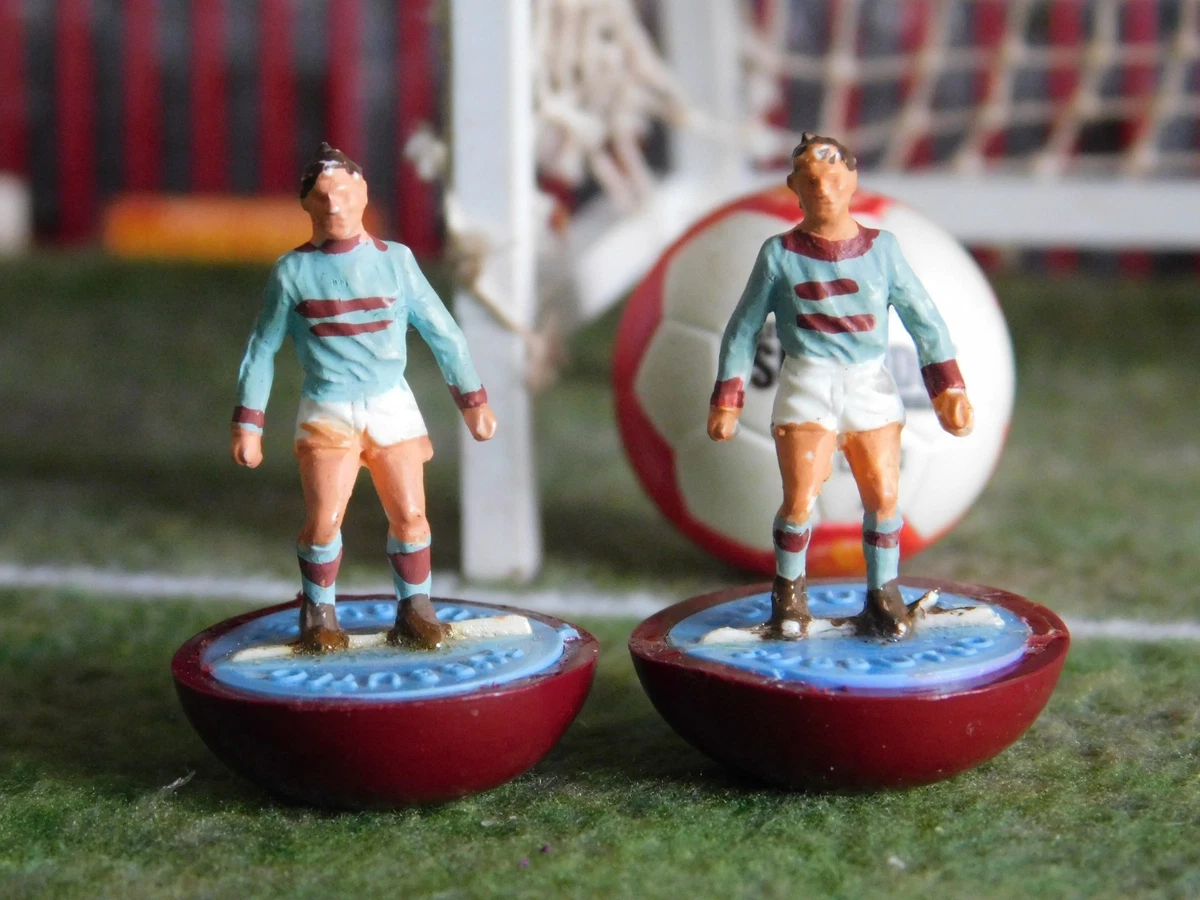 Subbuteo C100 LW Team 355 West Ham – équipe Vintage Très Bon état
