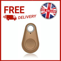 Gold Aquarius Key Finder: GPS Anti-Lost Alarm with Bluetooth Range Tracker