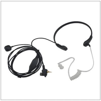 Throat Mic Surveillance & Finger PTT for Motorola TETRA MTP850 MTS850 MTH800