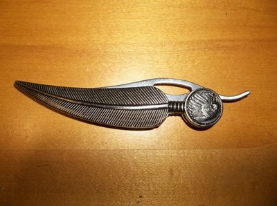 Maxam Feather Design Pocket Knife