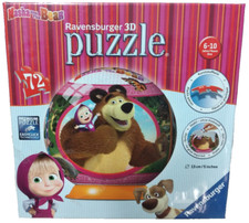 PUZZLE BALL  MASHA E ORSO 72 PEZZI