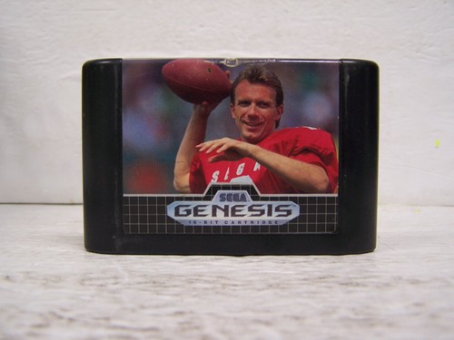 Joe Montana Football SEGA Genesis Cart Only