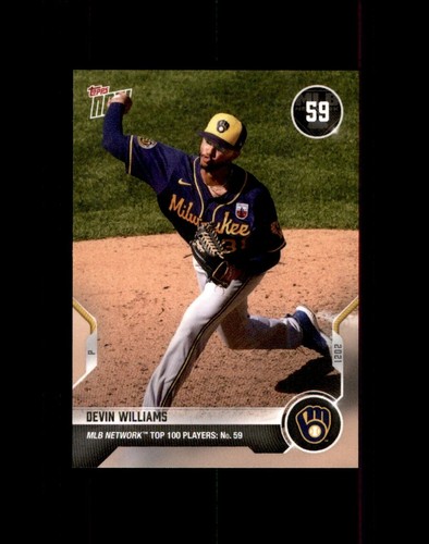 2021 Topps Now MN-59 Devin Williams