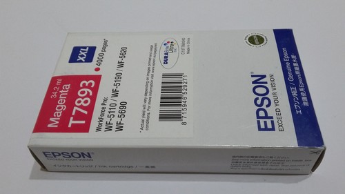 Original Epson Tinten CMYK T7891 T7892 T7893 T7894 XXL WF-5150 5190 5620 5690 - Bild 21 von 33