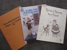 Counted Cross Stitch DESIGNS BY GLORIA  PAT Lot of 3