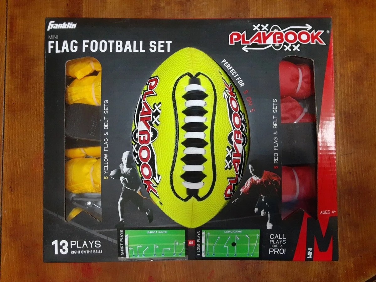 10 Player Mini Playbook Flag Football Set 10 Player Mini Playbook Flag Football Set