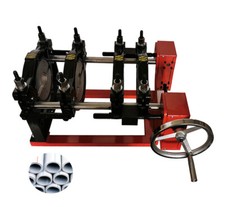 110V Manual 4 Clamps Pipe Fusion Welder 2.48"-6.3" PE & PP Welding Machine