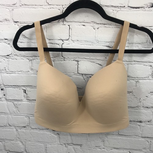 Soma BH Damen 38DDD T-Shirt Enbliss kabellos verstellbare Träger beige