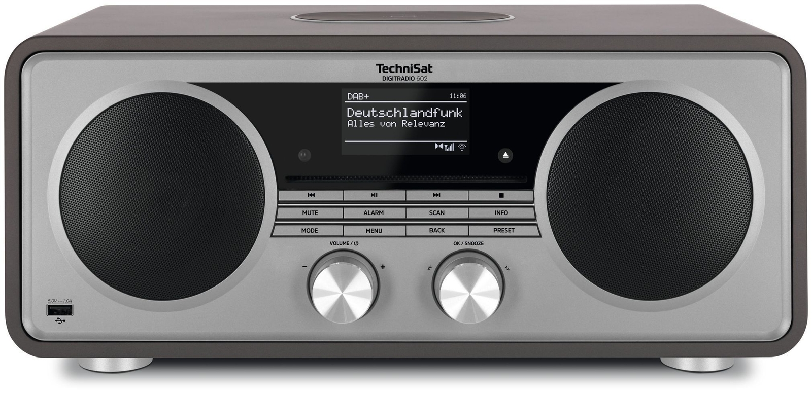 Technisat Digitradio 602 Bluetooth Dab+, Fm Internet Radio Anthrazit,