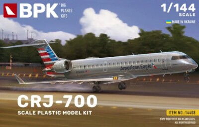 Bombardier CRJ-700  (Plastic model kit) 1/144 BPK 14408