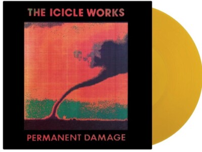 The Icicle Works Permanent Damage LP Album vinyl record remastered Orange 180g