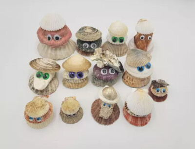 Beach Bums Seashell Creatures Shell Decor