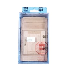 Wooden Ice Box Refrigerator Oak Dollhouse Furniture Town Square Miniatures D2686