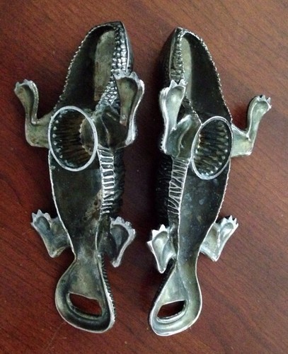 ***OLD/VTG Unique Iguana Lizard Bottle Opener Great Condition - Picture 2 of 12
