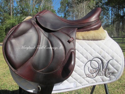 17.5'' ANTARES COMFORT 2 MONOFLAP cross country jumping saddle-3AAB flap-2020