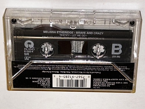 Melissa Etheridge Brave And Crazy Rock Music Album Cassette 1E21 - Picture 2 of 4