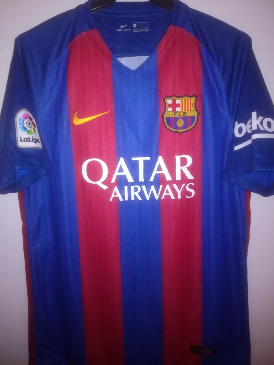 FC BARCELONA 2016-2017 camiseta shirt trikot maillot maglia nike