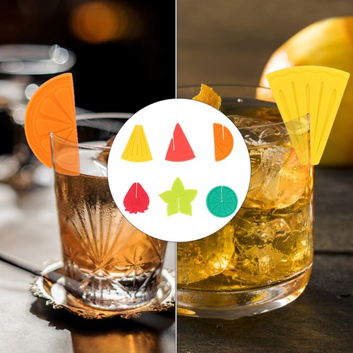 12 Pcs Becher-Marker Für Getränke Cocktailglas-Marker Wein-Tags Für Party - Bild 5 von 12
