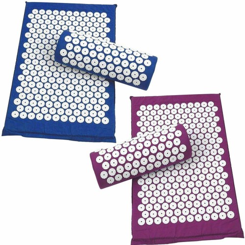 Massage Acupressure Mat Yoga Shakti Sit Lying Mats Cut Pain Stress Soreness NEW - Picture 2 of 14