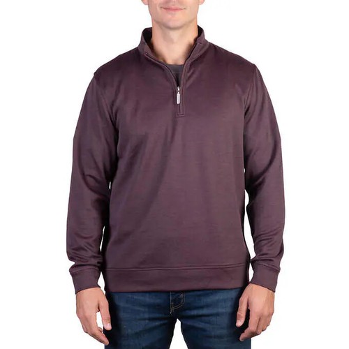 Kirkland Signature Men's Quarter Zip Top | C35 - Picture 13 of 25