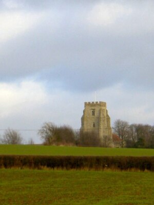 Photo 6x4 St Nicholas Church Canewdon St Nicholas Church Canewdon from c2004