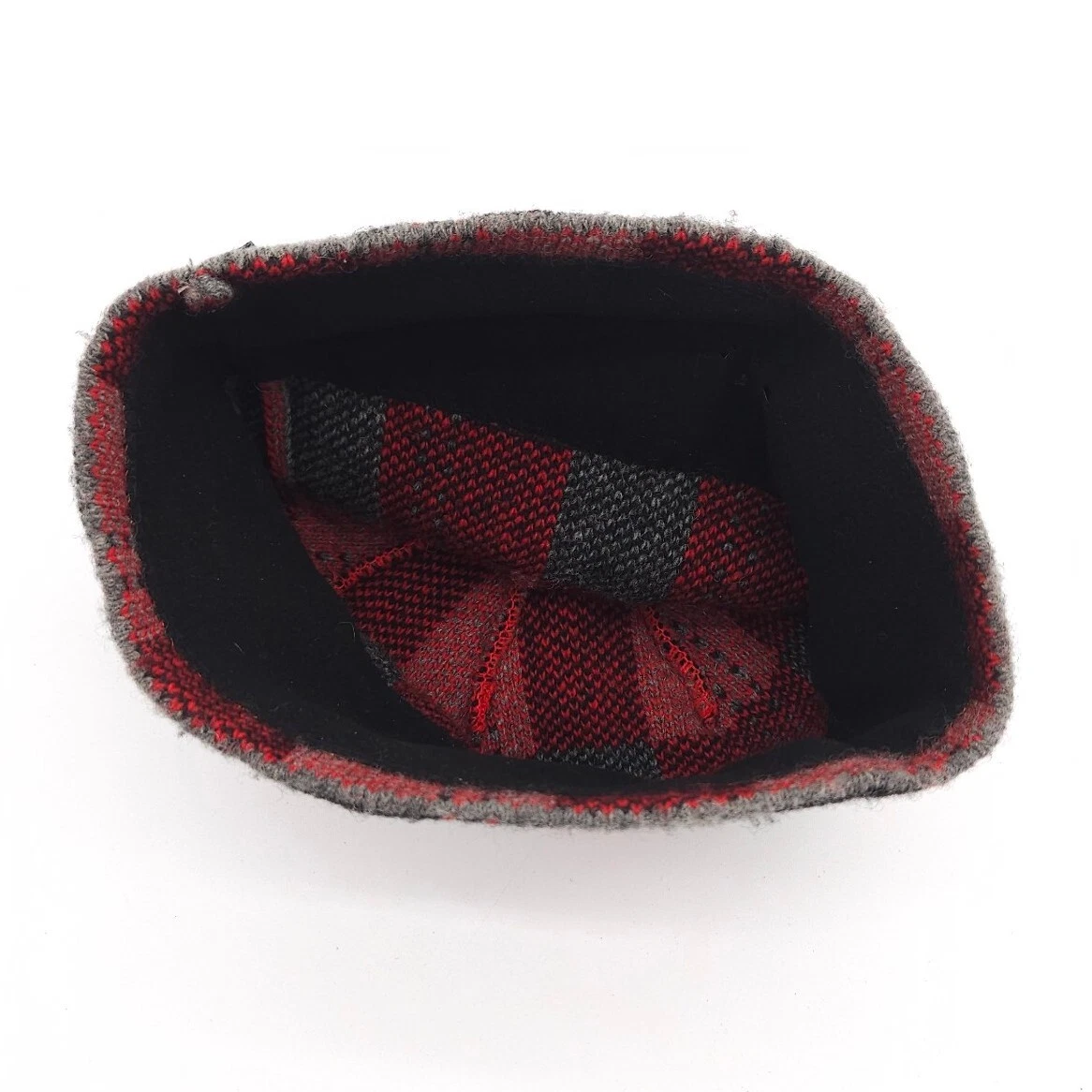outdoor-research windstopper winter plaid snow ski skull cap hat