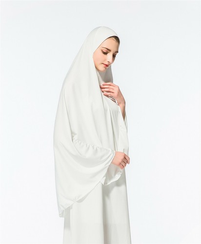 Khimar Muslim Women Hijab Abaya Islamic One Piece Prayer Burqa Overhead Clothes - Picture 32 of 162