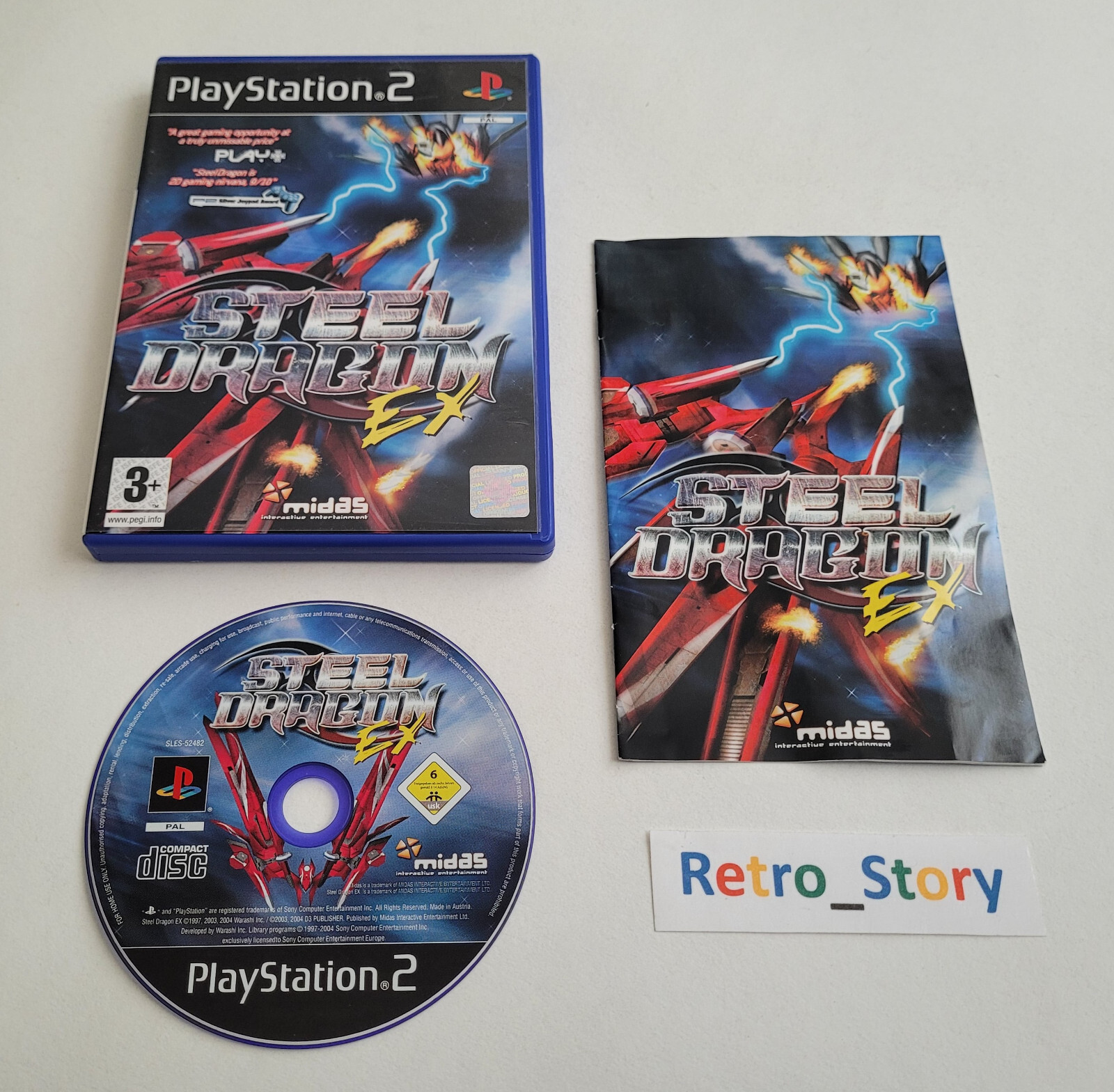 Sony Playstation PS2 - Steel Dragon EX - PAL