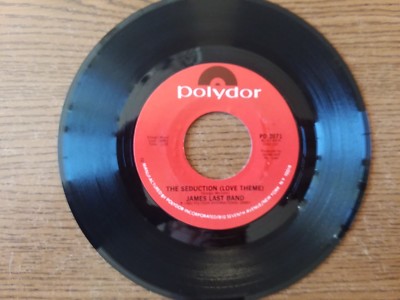 1980 M-EXC* JAMES Last Band The Seduction (Love Theme) / Night Drive  PD-2071 45