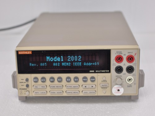 Keithley 2002 8.5 Digit 8 1/2 Digit Multimeter DMM, need repairs, AS IS