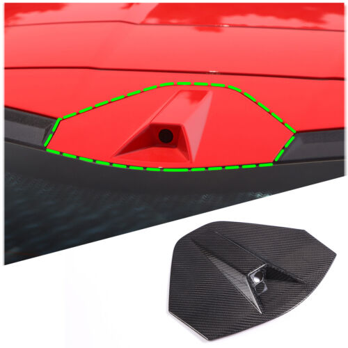 Juego de cubierta inferior de ventana trasera de fibra de carbono real para Corvette C8 2020-25 cupé - Imagen 33 de 37