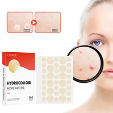 144Pcs/Set Acne Pimple Patch Skin Care 2Sizes - Invisible Healing Spot Stickers