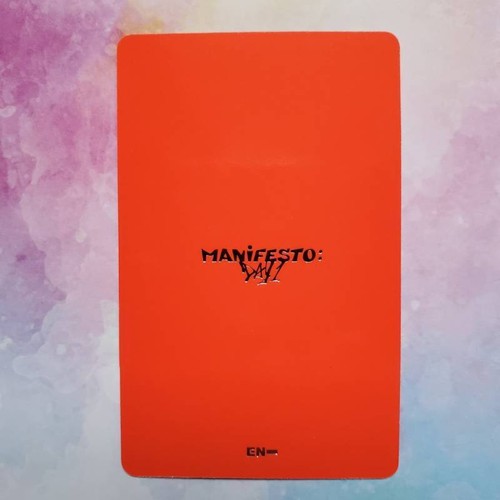 JUNGWON Enhypen Manifesto : Day 1 Photo card ENHYPEN Weverse Official Photocard - Picture 23 of 64