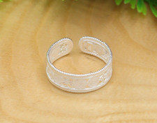 Handmade Filigree Ring Jewelry Made of Sterling Silver