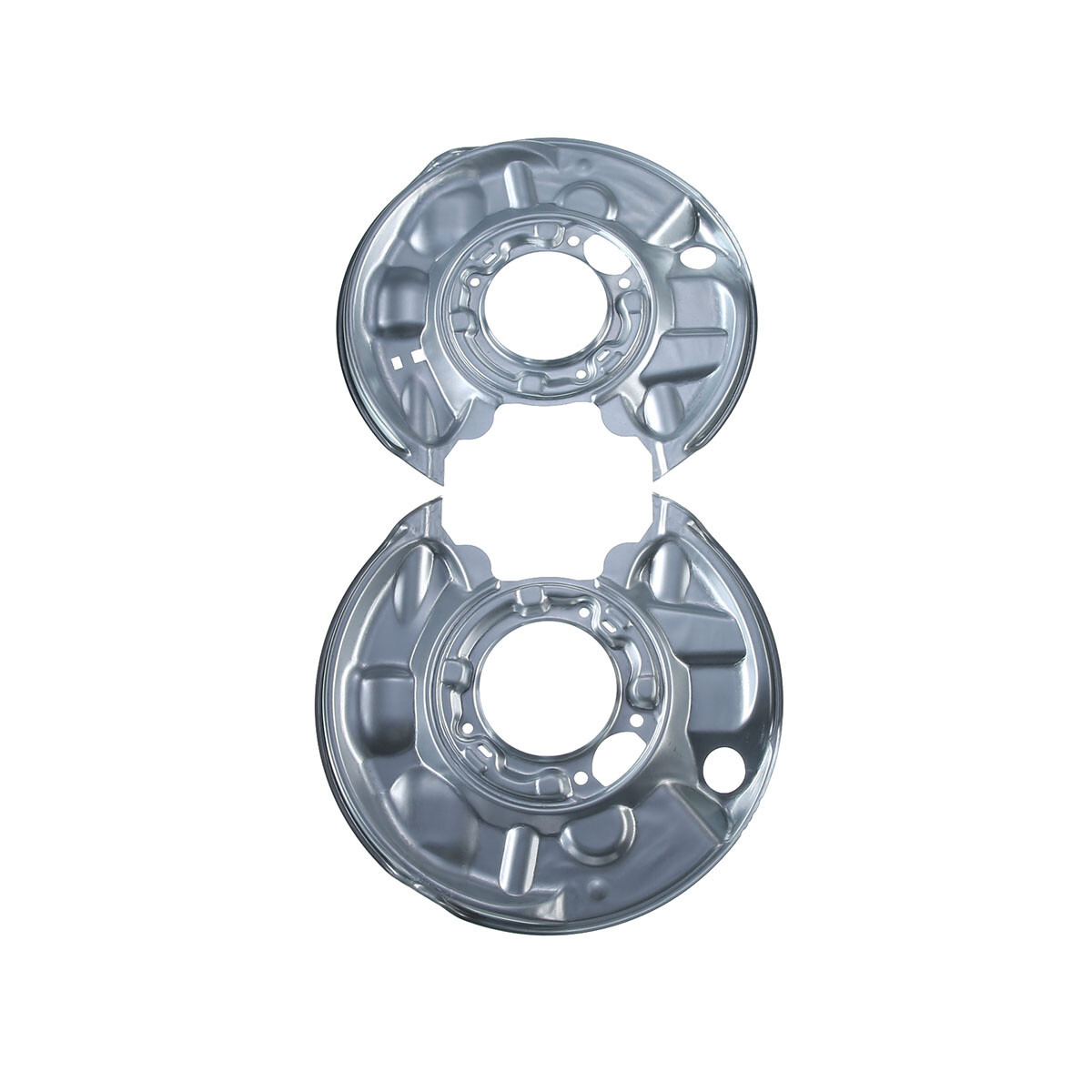 2pcs Rear LH & RH Brake Dust Shields for Mercedes Benz W203 C209 R171